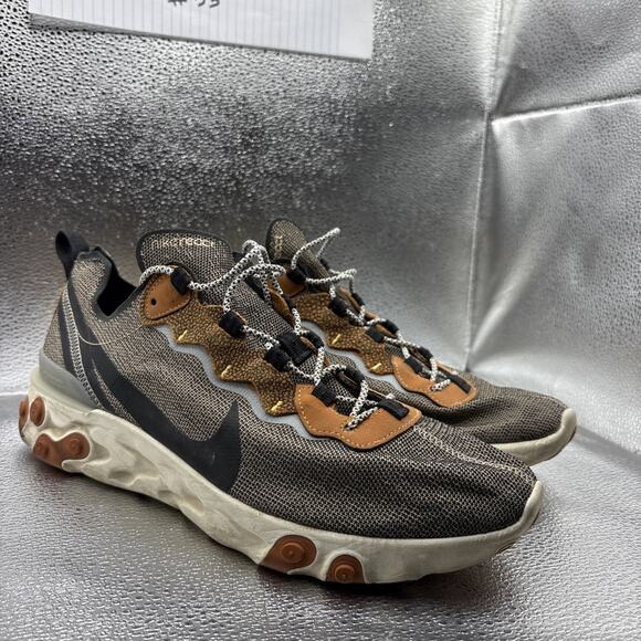 Nike Other - NIKE • React Element 55 "Safari Pack" SZ 10.5 men